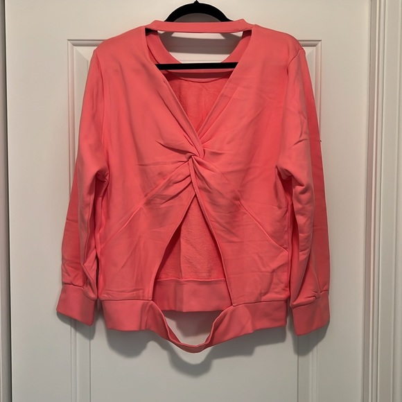 ⚡️NWT⚡️Hudson Cutout Back Sweatshirt - Picture 8 of 9